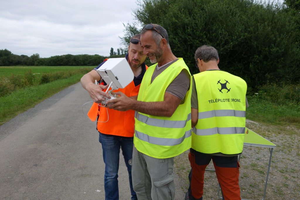 Formation de futurs télépilotes 